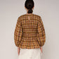 Blusa in popeline con bottoni