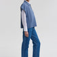 Gilet in maglia con scollo a polo
