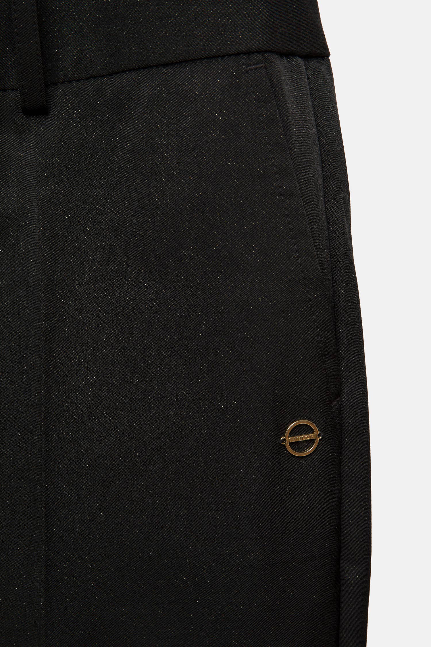 Pantaloni eleganti a vita media dal taglio affusolato