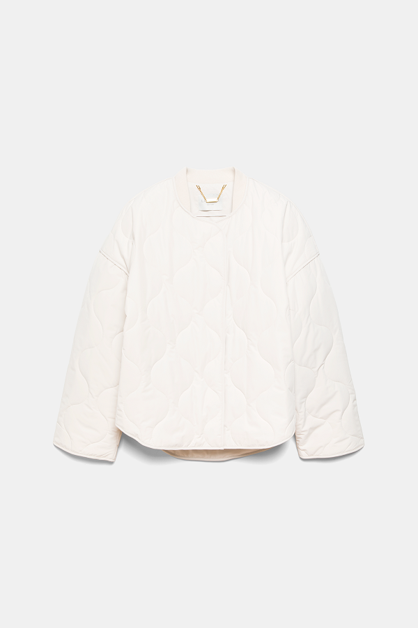 Giacca trapuntata oversize minimal