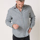 Camicia Jakarta a Righe in Oxford di Cotone