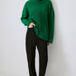 Maglione oversize tinta unita
