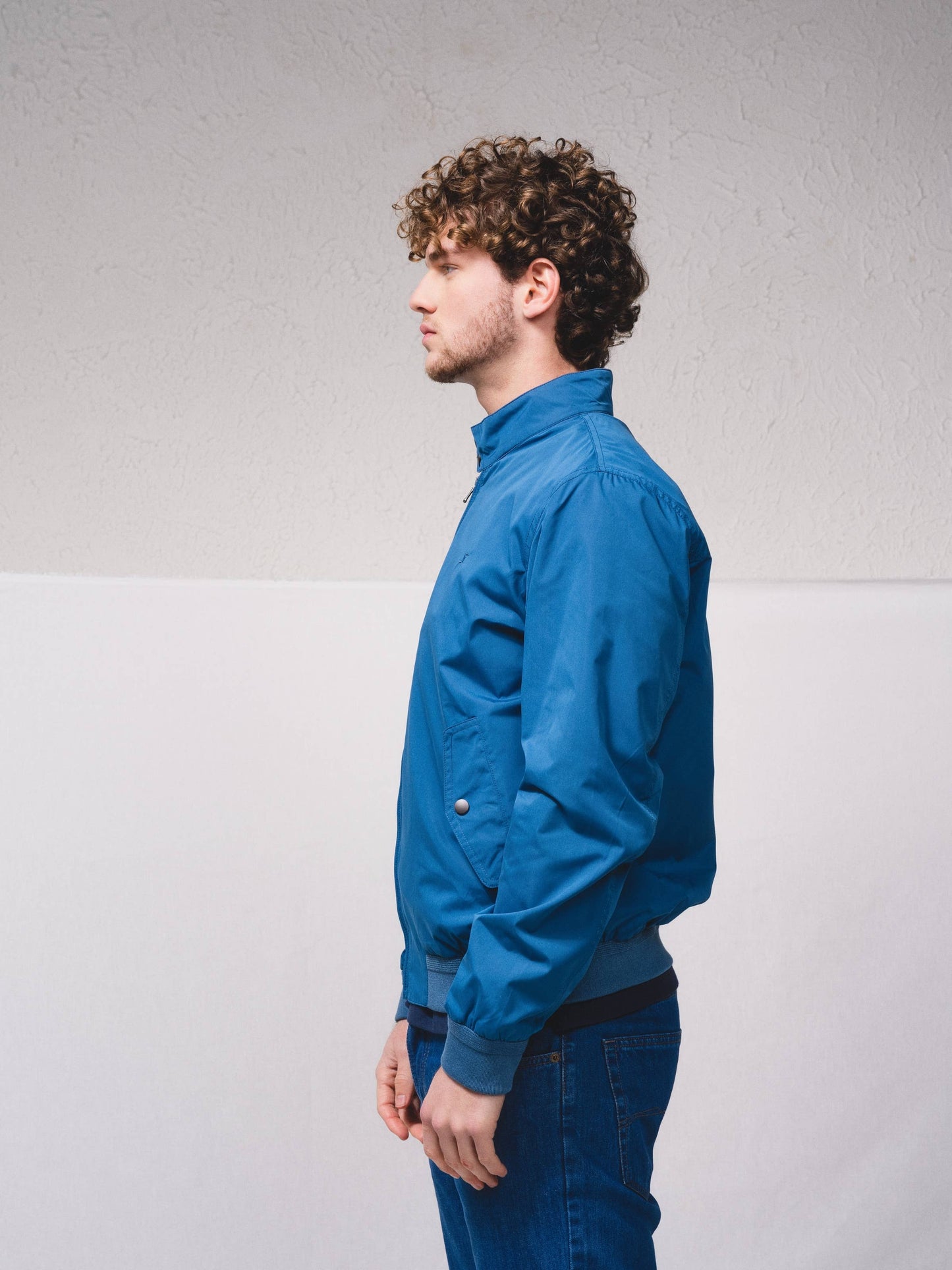 Giacca bomber leggera con zip