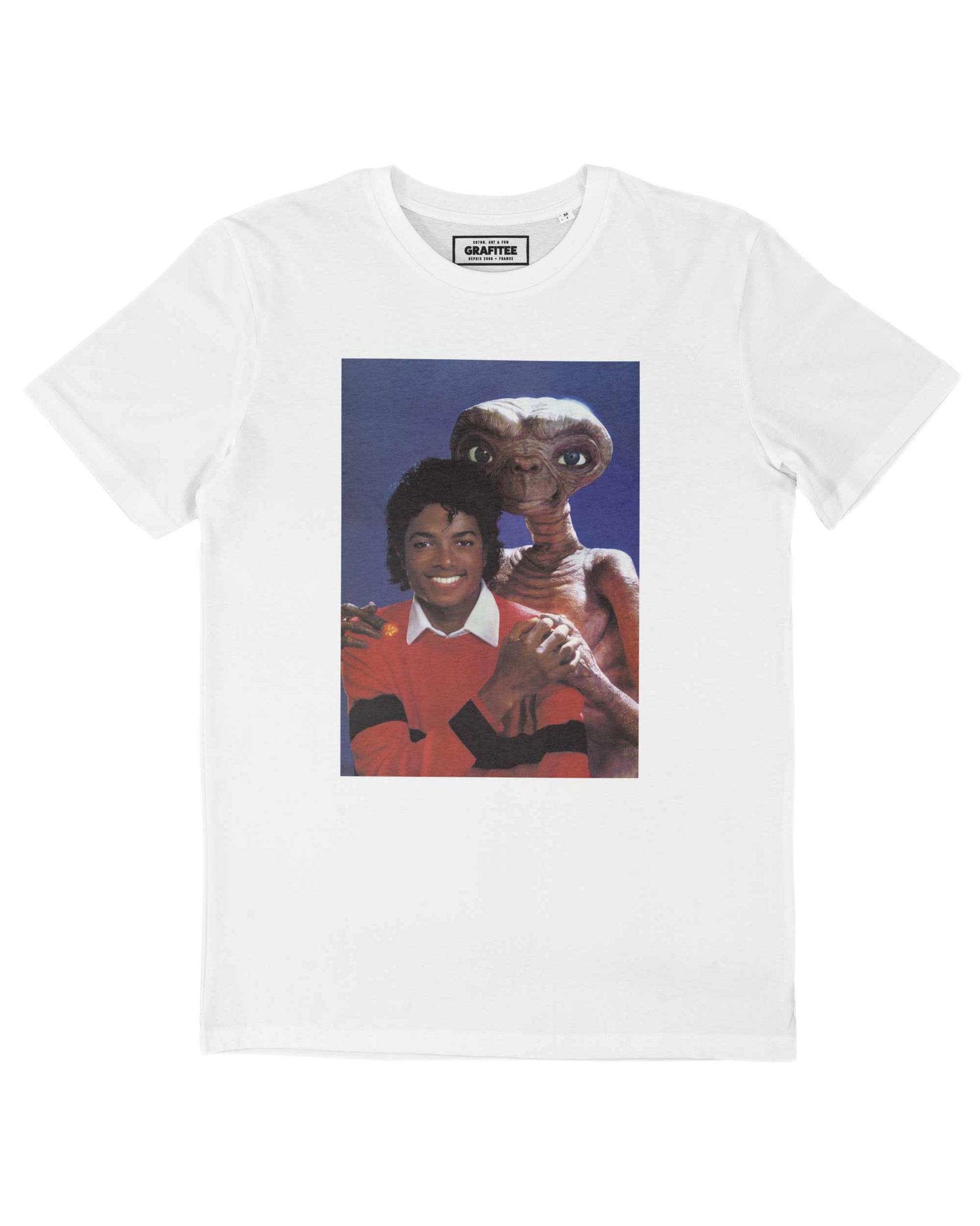 T-shirt unisex in cotone biologico con stampa E.T.