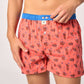 Boxer uomo in cotone biologico con stampa bradipo