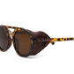 Occhiali da sole unisex Ross tartaruga polarizzati