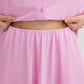Completo camicia e gonna rosa