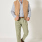 Gilet in lana Gaby color grano