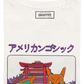 T-shirt American Gothic con stampa Pikachu