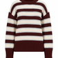 Maglione a righe morbido