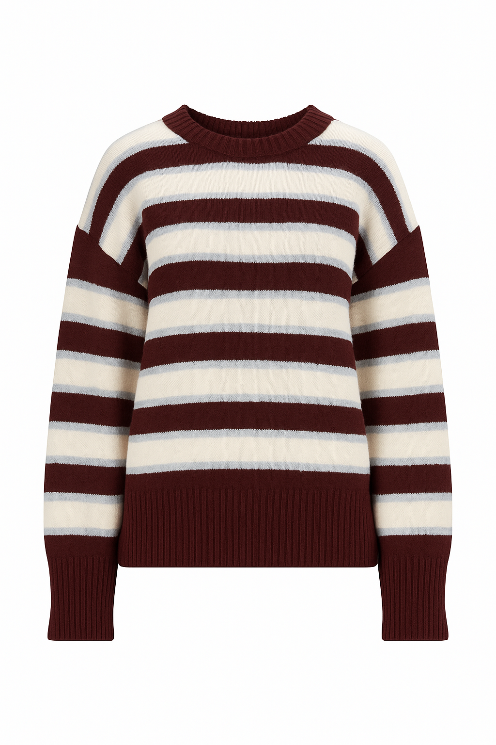 Maglione a righe morbido