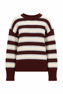 Maglione a righe morbido
