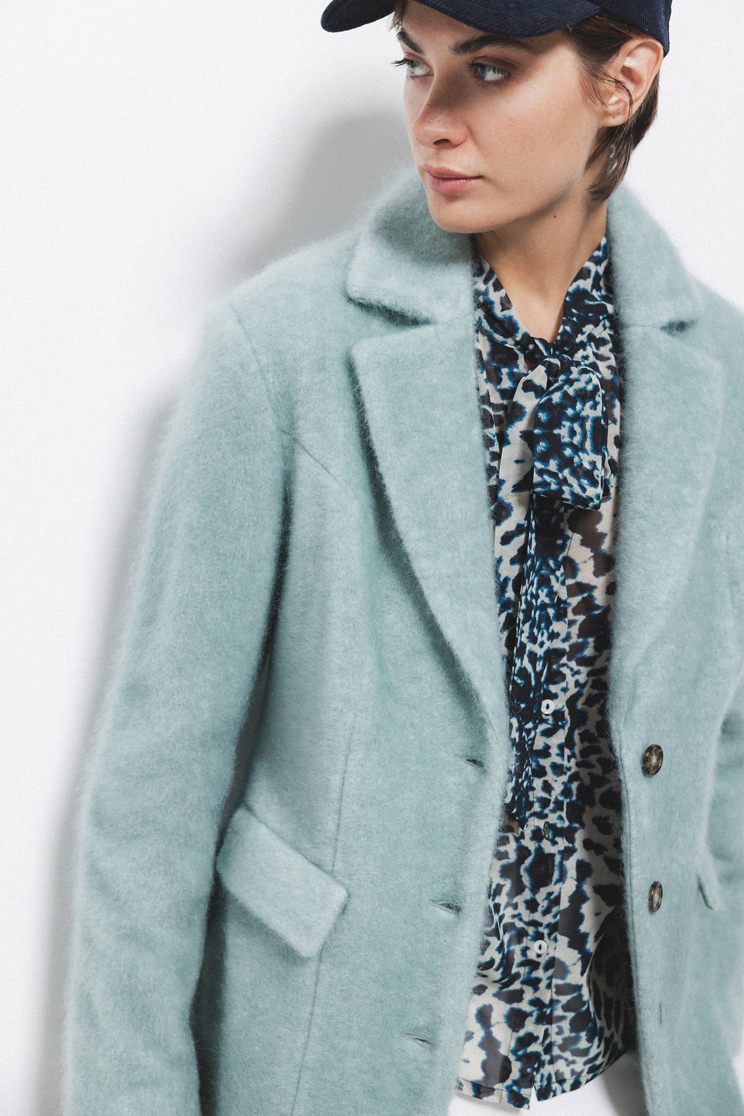 Cappotto lungo minimal