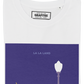 T-shirt Unisex La La Land in Cotone Biologico con Stampa Cinematografica