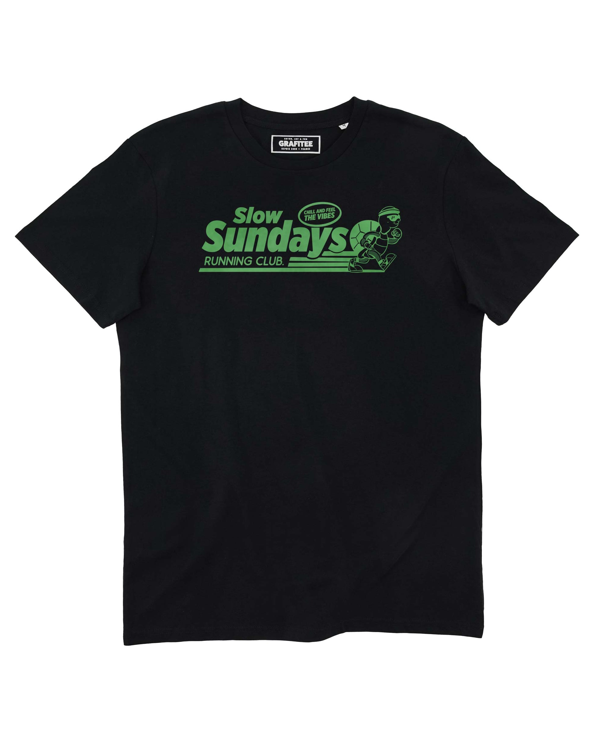 T-shirt Slow Sundays Running Club per runner rilassati