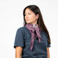 Foulard quadrato in cotone biologico Servane