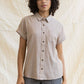 Camicia Bea in chambray ruggine