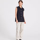 Gilet in denim Rita nero