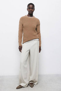 Maglione a maglia strutturata