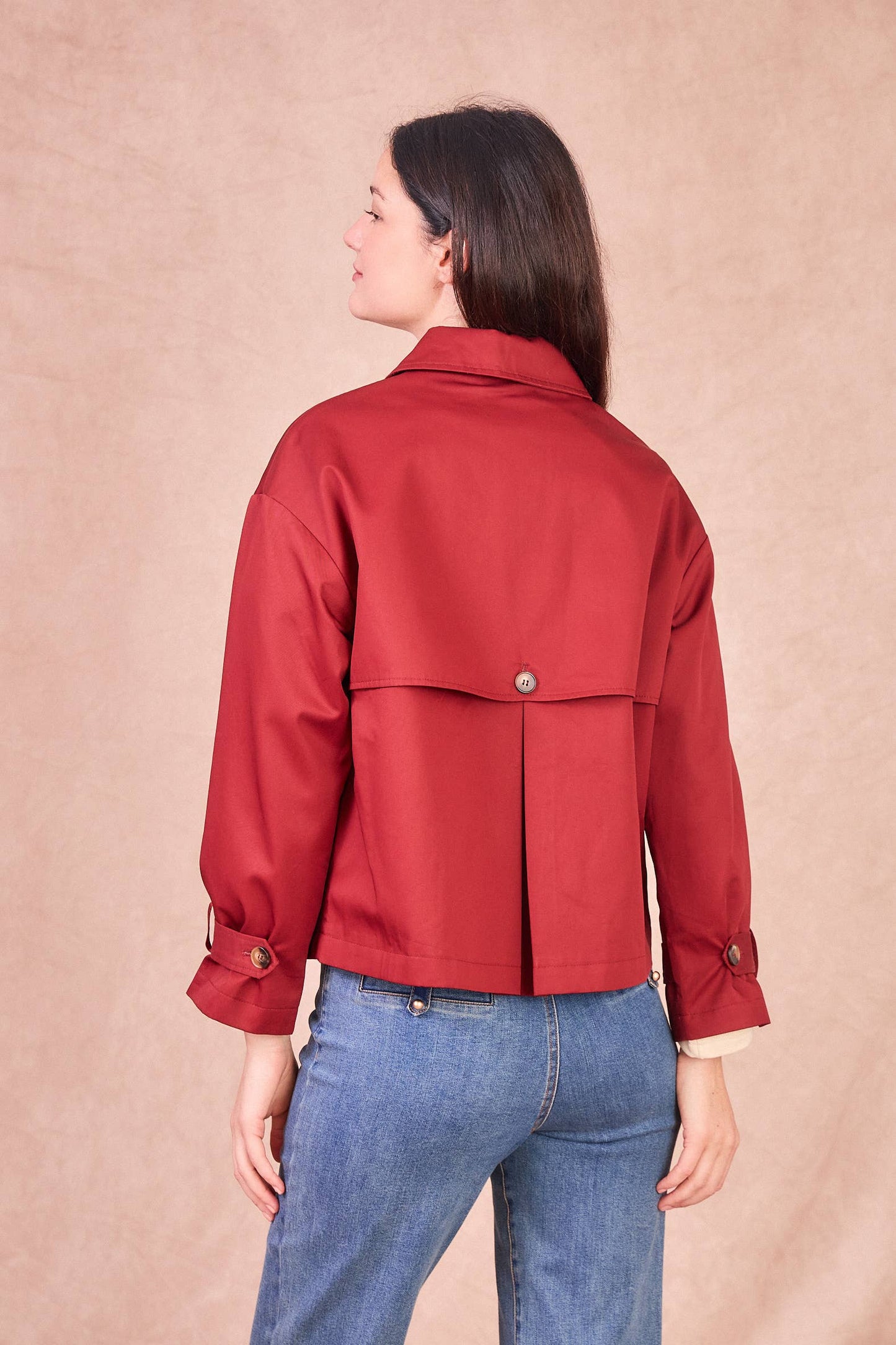 Giacca utility corta in cotone