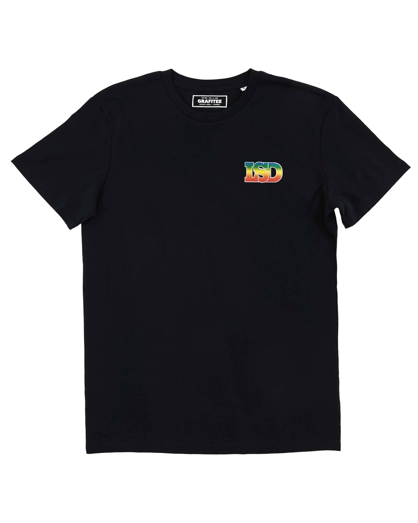 T-shirt unisex in cotone biologico con logo LSD