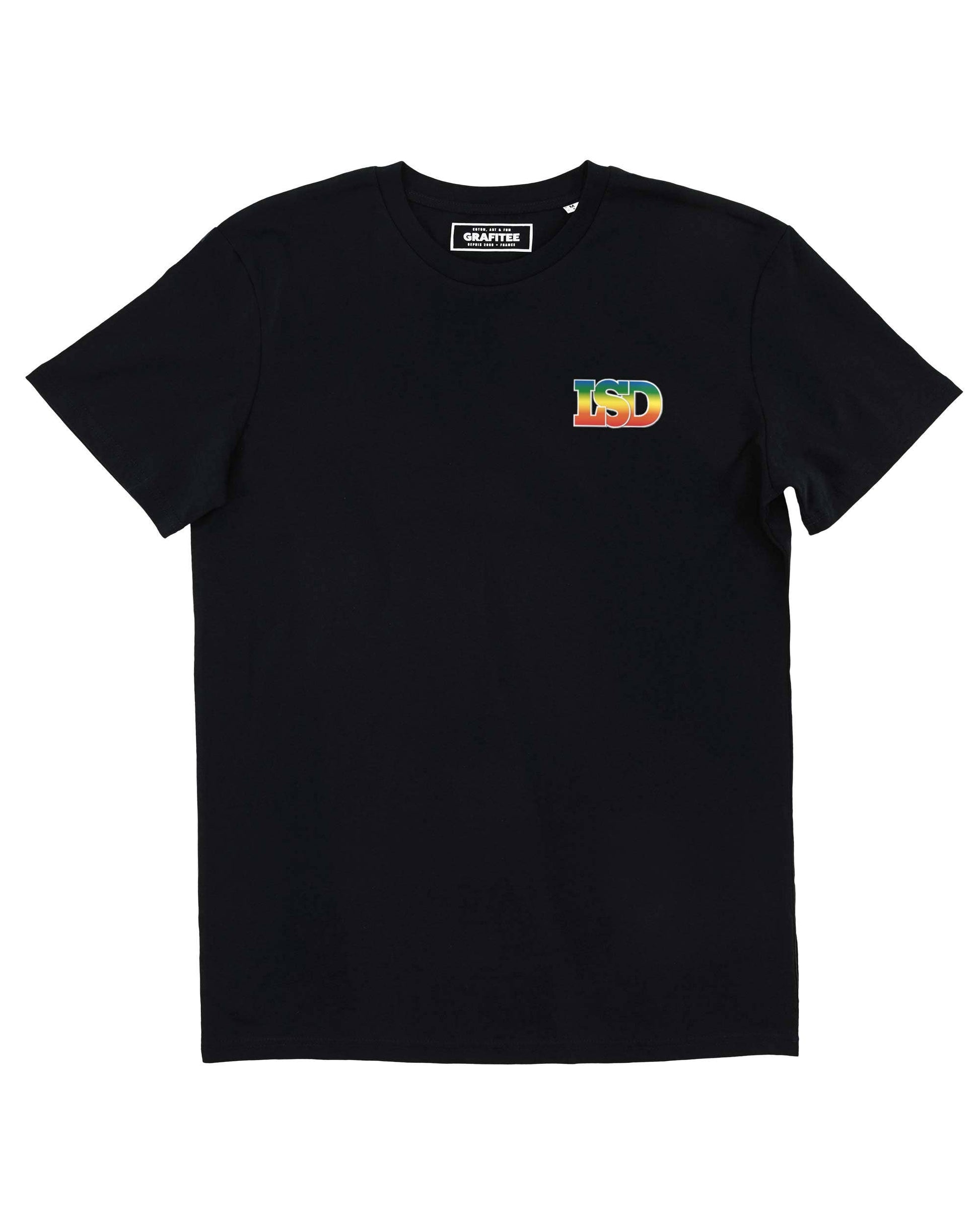 T-shirt unisex in cotone biologico con logo LSD