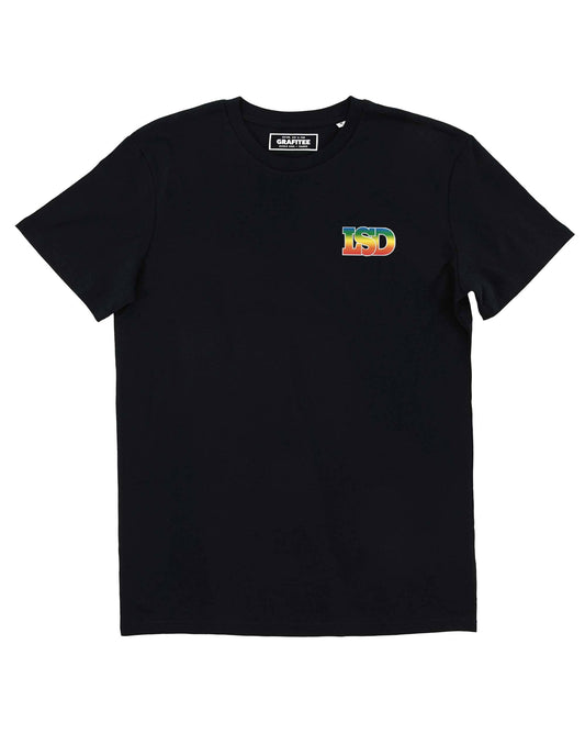 T-shirt unisex in cotone biologico con logo LSD