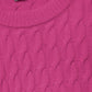 Maglione in maglia strutturata girocollo