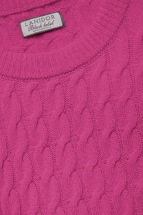Maglione in maglia strutturata girocollo