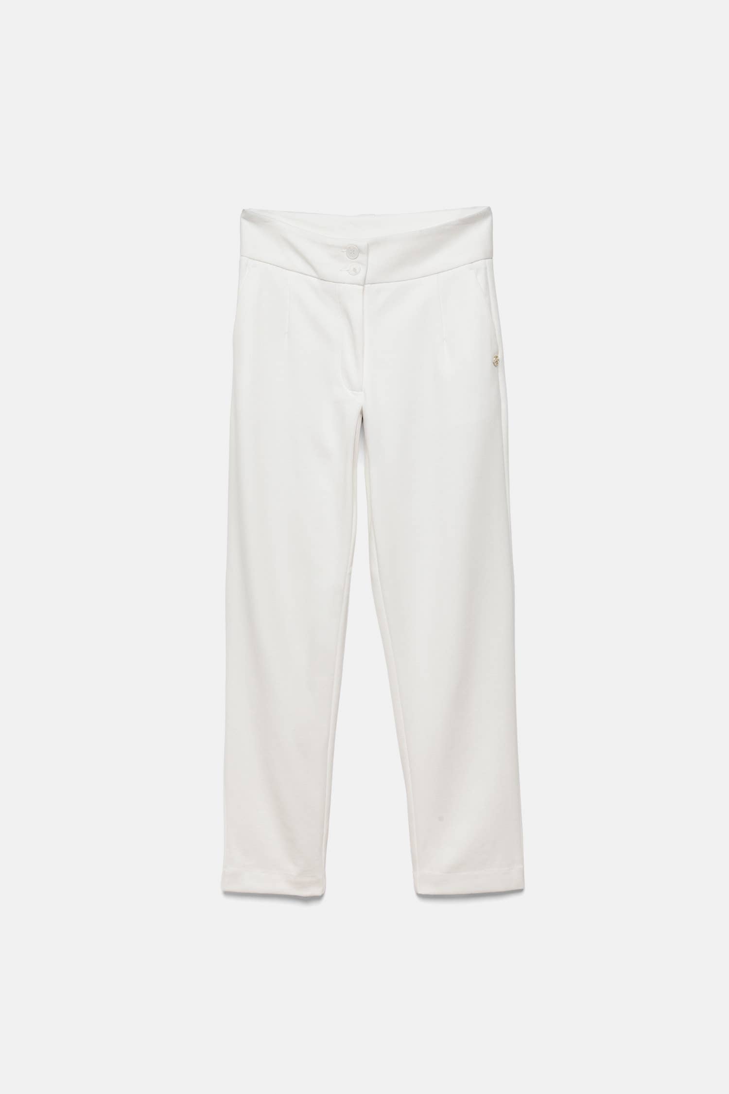Pantaloni aderenti eleganti con tasche laterali