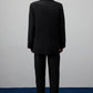 Blazer oversize in tessuto paracadute nero