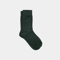 Calzini in bambù verde scuro