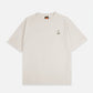 T-shirt oversize pesante in cotone biologico con ricamo e stampa Hotel del Sol