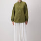 Giacca bomber imbottita oversize verde oliva