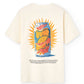 T-shirt in cotone organico con stampa Summer Drink