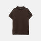 Maglione in lana a maglia rasata con collo alto