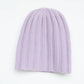 Berretto a coste in misto cashmere
