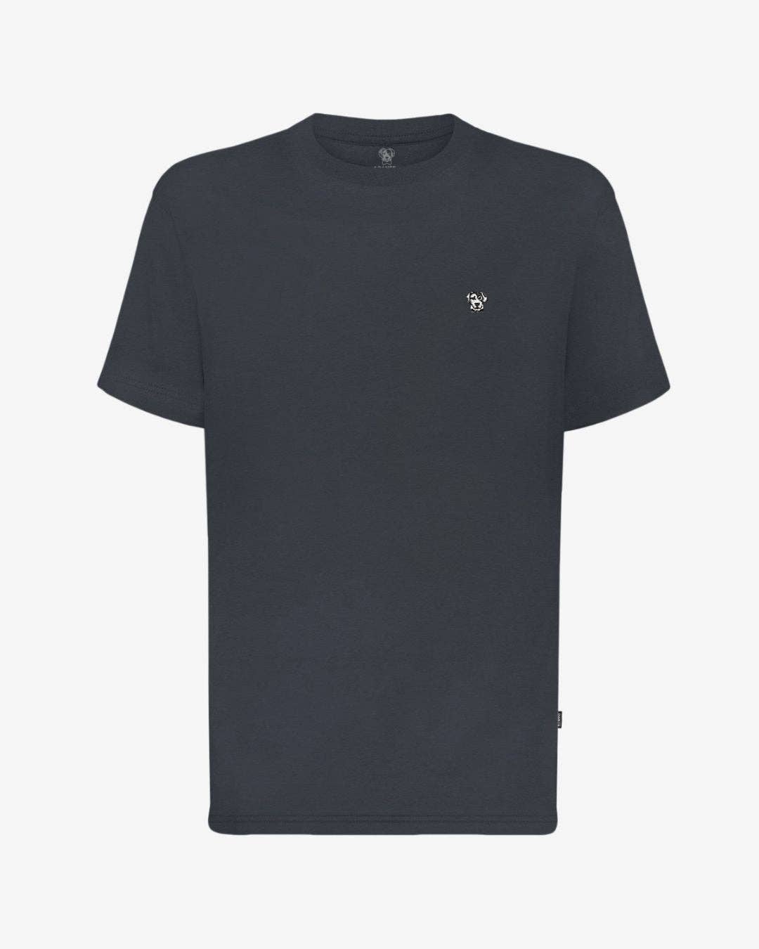 T-shirt antimacchia grigio scuro da uomo