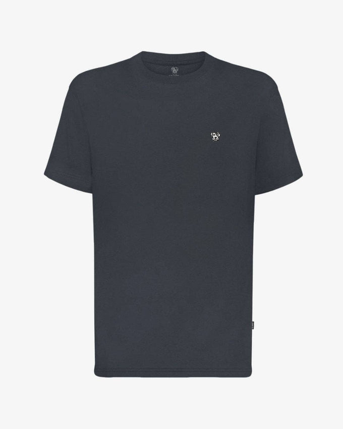 T-shirt antimacchia grigio scuro da uomo
