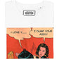 T-shirt meme pop culture Strange Slap in cotone biologico