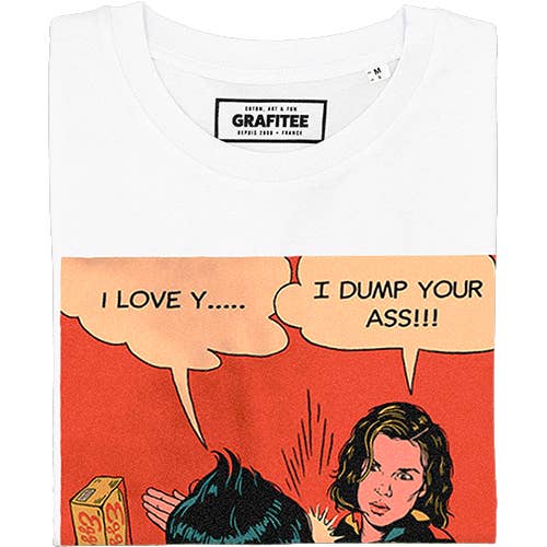 T-shirt meme pop culture Strange Slap in cotone biologico