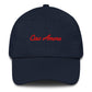Cappellino da baseball ricamato “Ciao Amore”