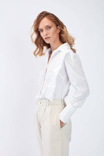 Camicia oversize in cotone