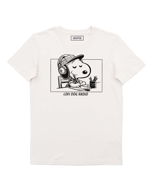 T-shirt unisex Lofi Dog Radio in cotone biologico GOTS