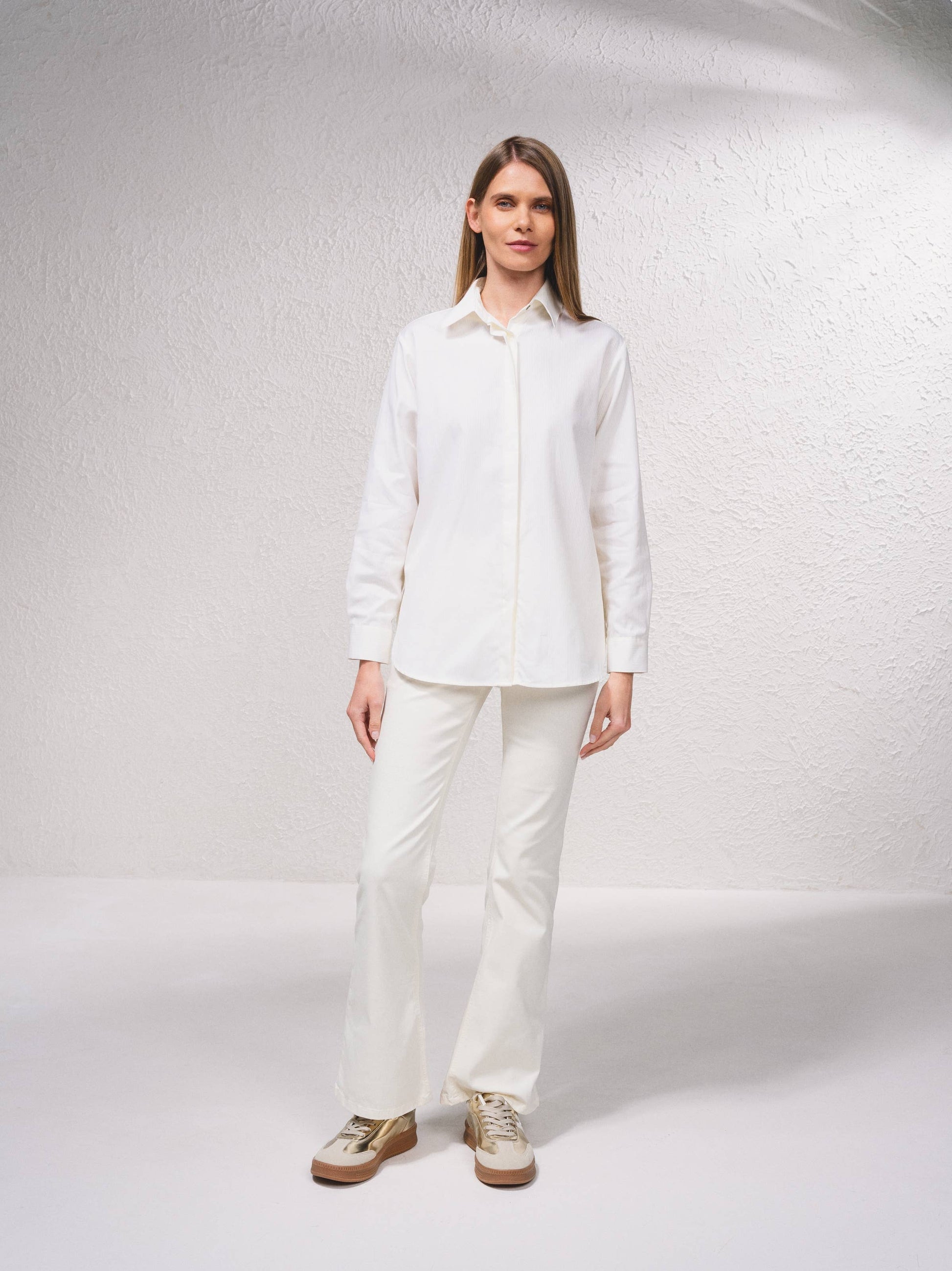Camicia in popeline di cotone