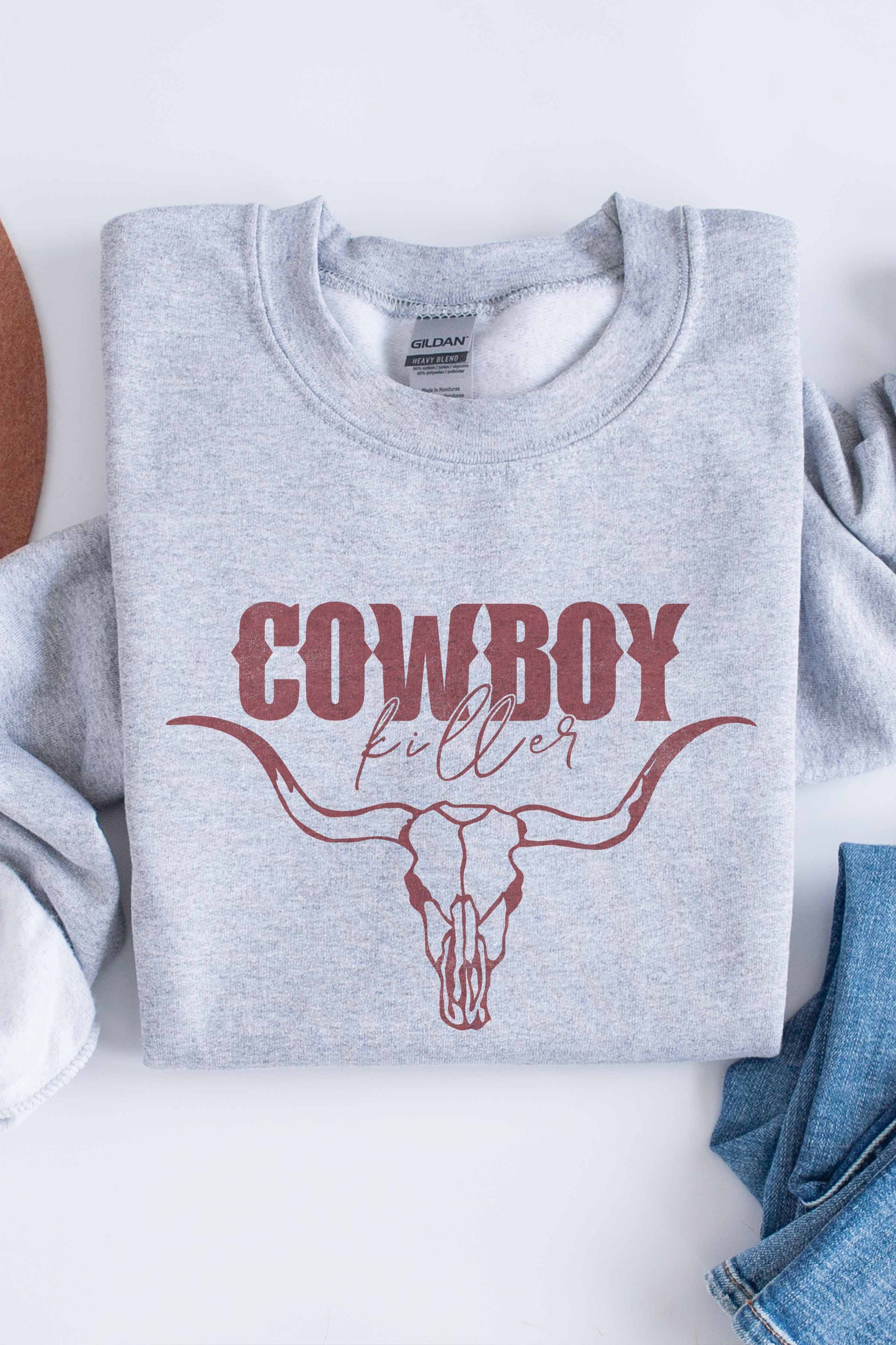 Felpa grafica Cowboy Killer