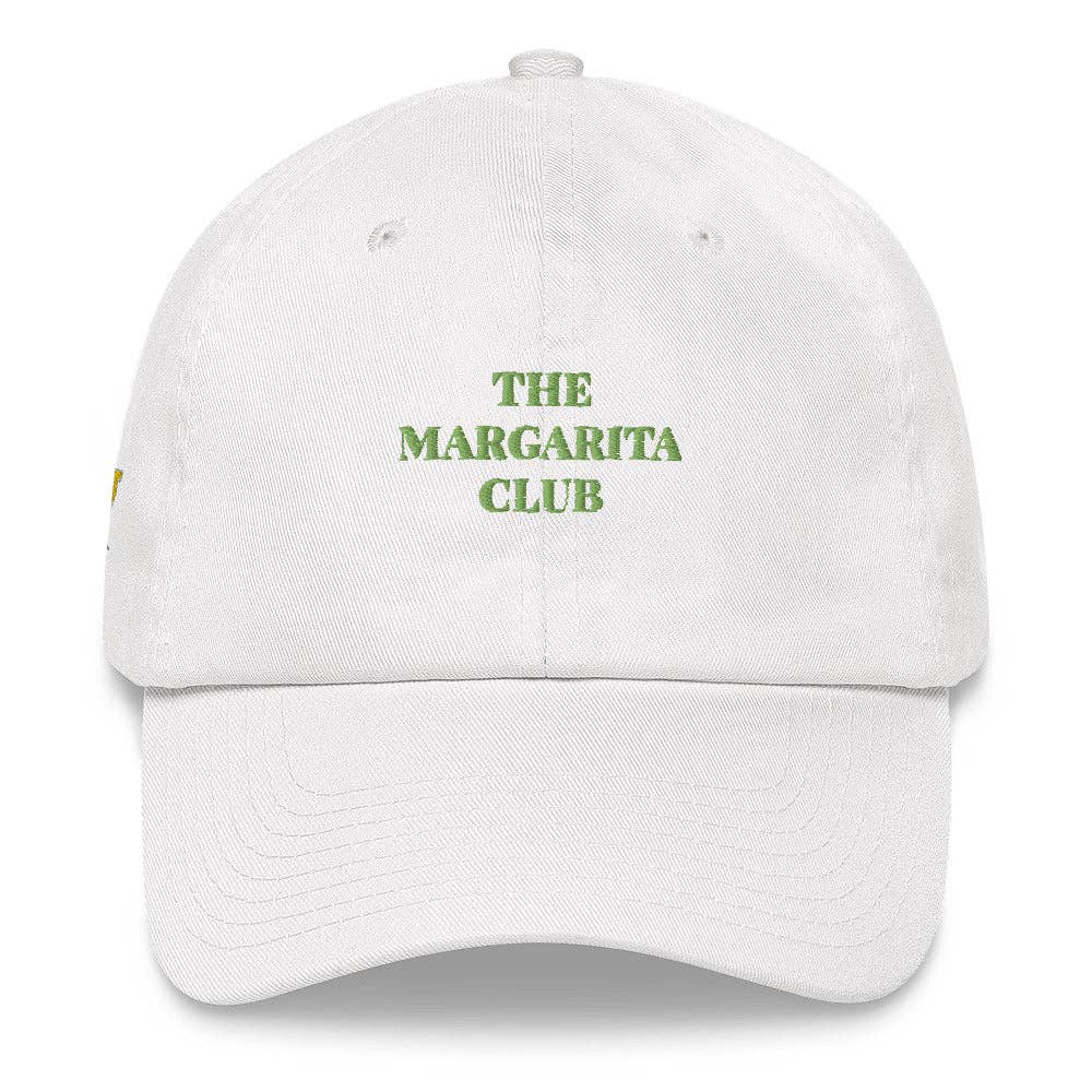 Cappellino dad hat con ricamo “The Margarita Club”