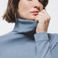 Maglione dolcevita in maglia rasata