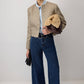 Jeans wide leg in denim