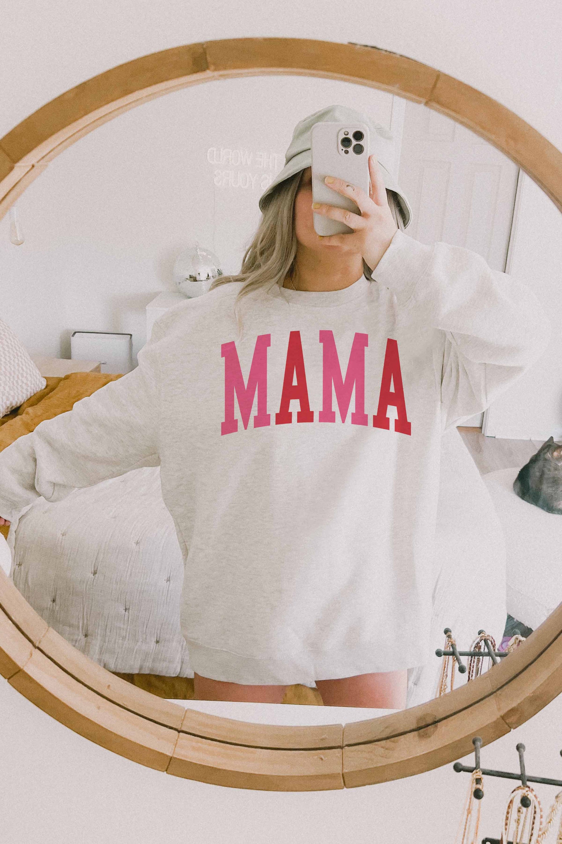 Felpa oversize "Mama"